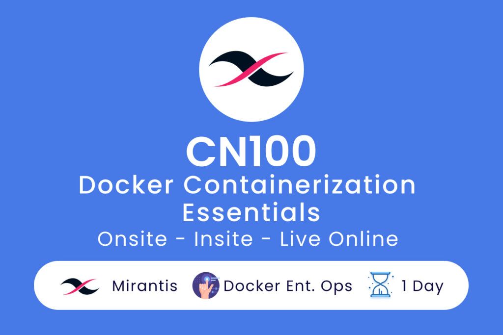 CN100- Docker Containerization Essentials