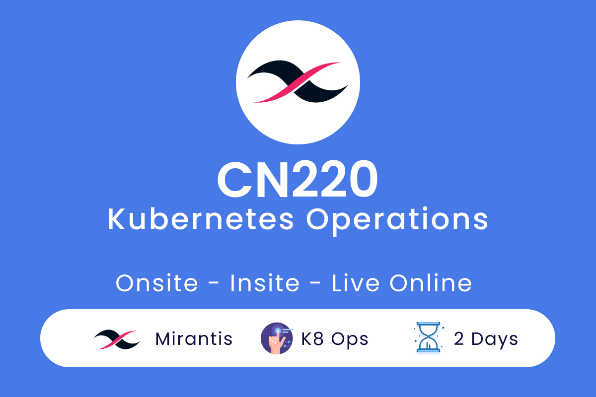 CN220- Kubernetes Operations