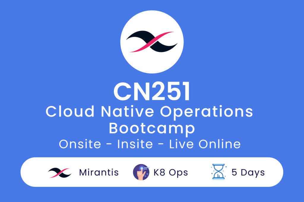 CN251- Cloud Native Operations Bootcamp
