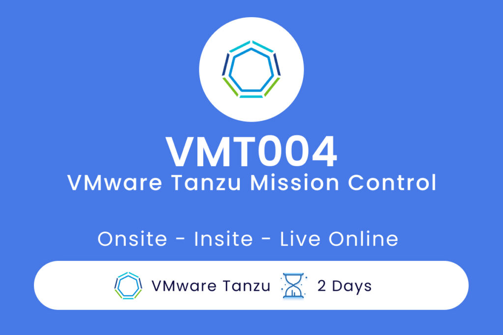 VMT004 - VMware Tanzu Mission Control