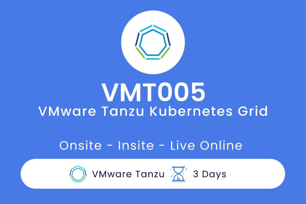 VMT005 - VMware Tanzu Kubernetes Grid